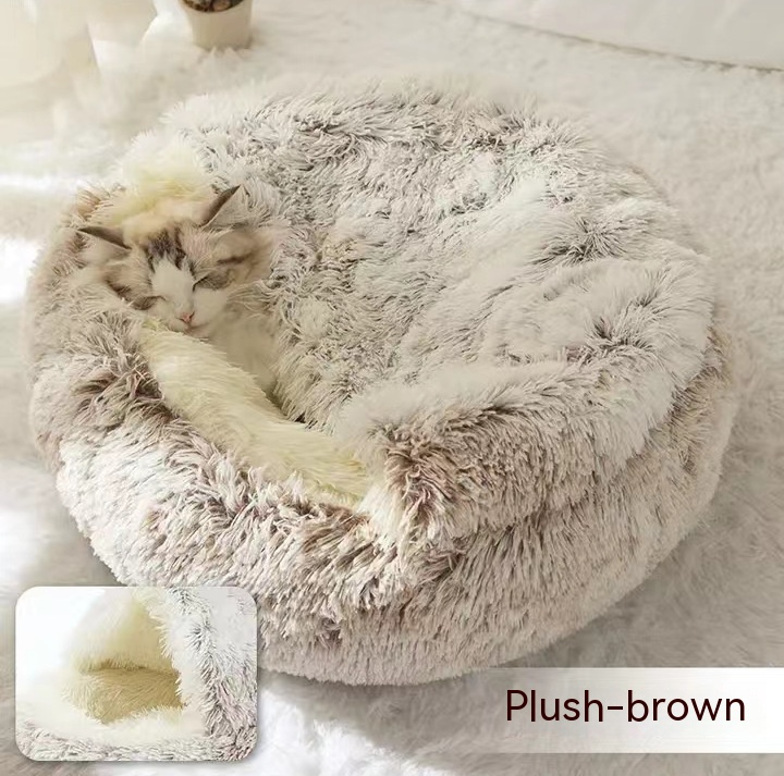 2 in 1 cat and dog bed