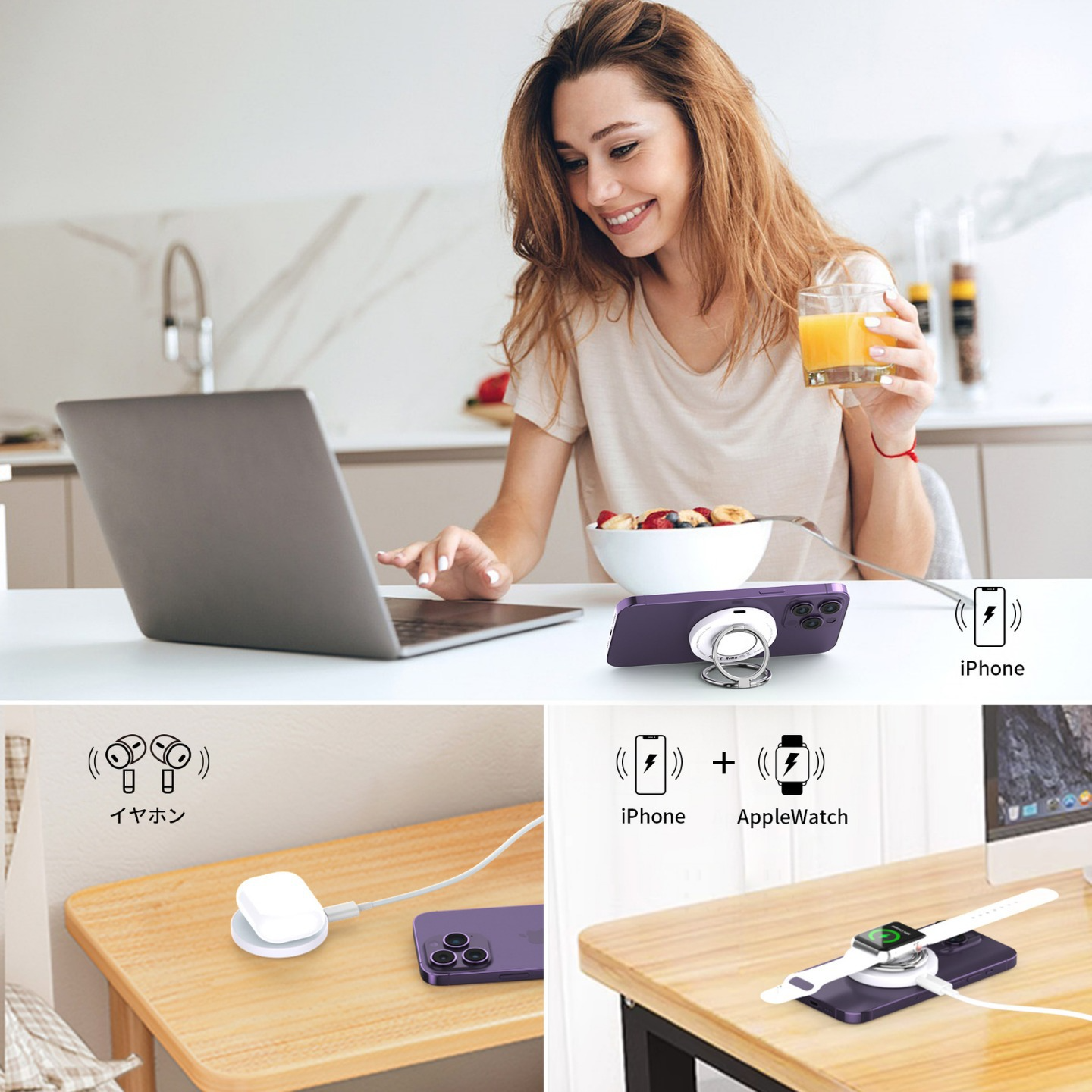 creative portable folding ring