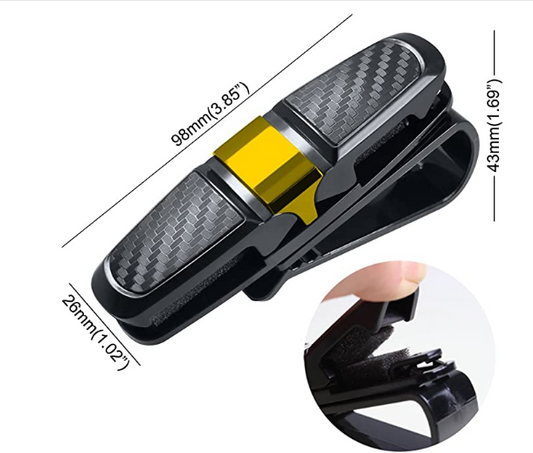car sunglasses clip