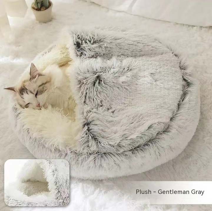 2 in 1 cat and dog bed