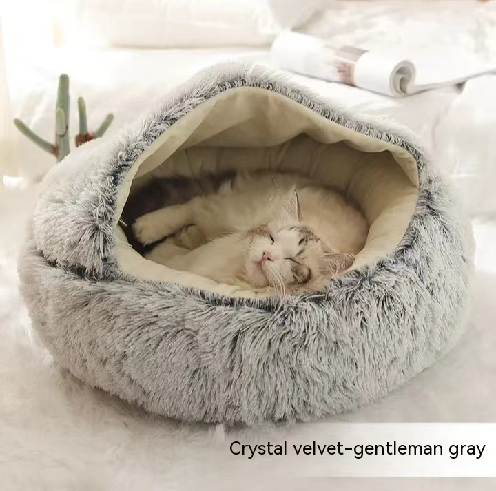2 in 1 cat and dog bed